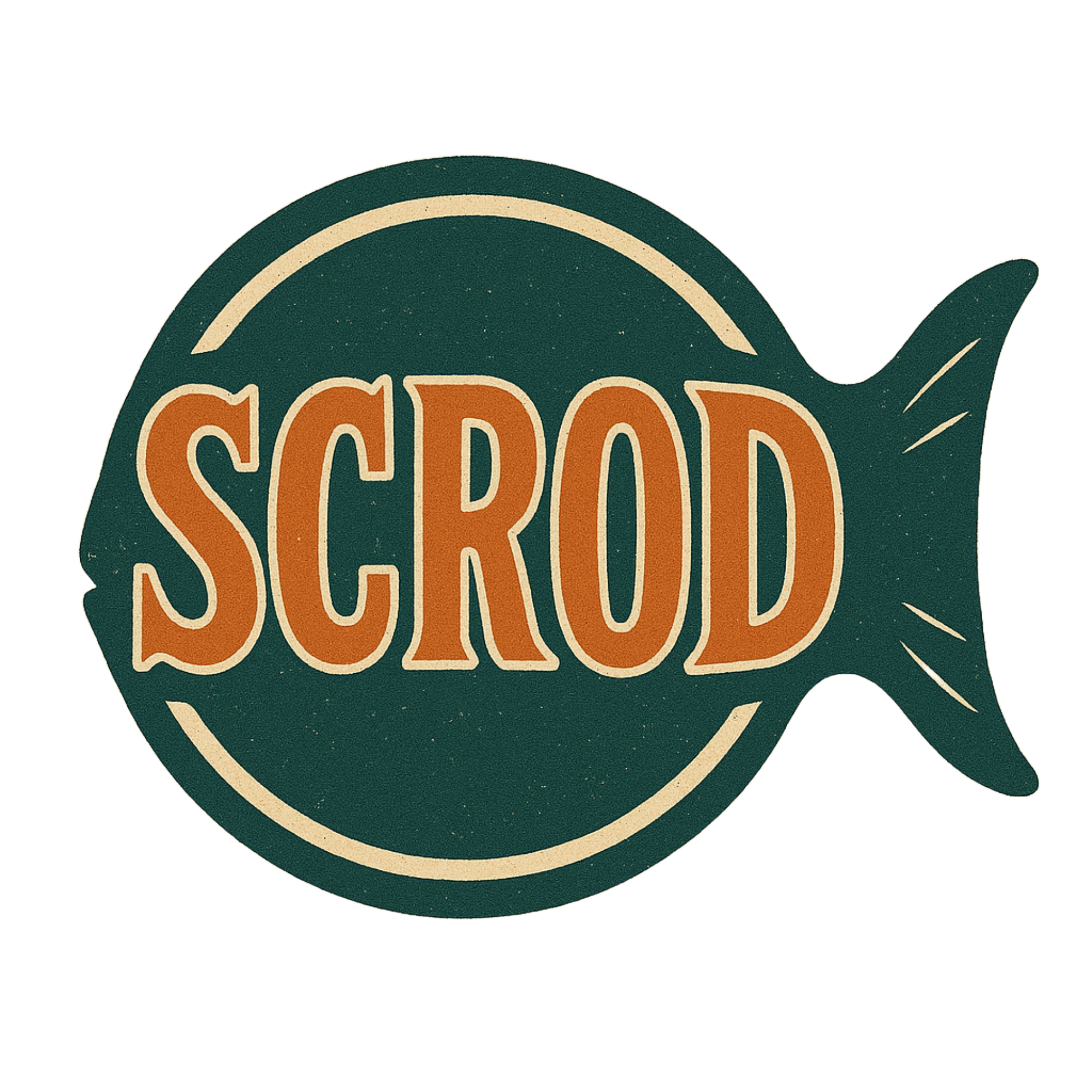 Scrodphunk fish logo